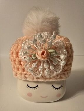 Spring Flower Marshmallow Mug Hat